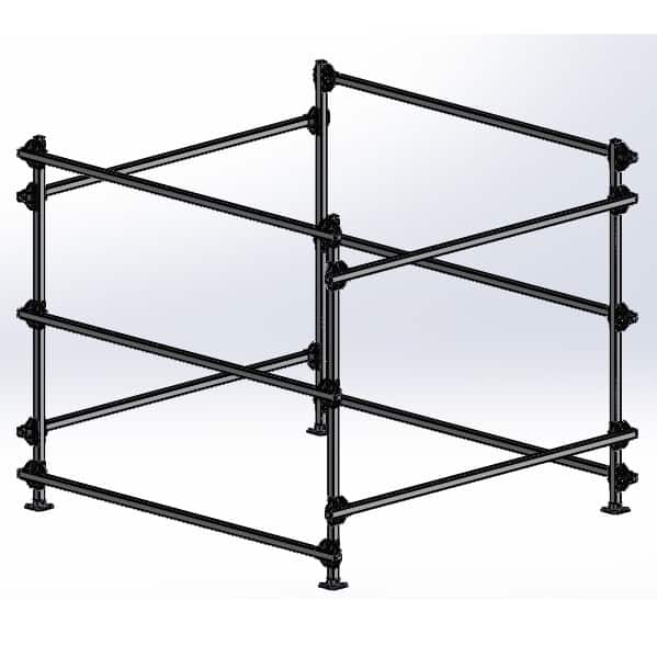 Dynamic Box Style 3 Bay Rack for Sailboats, Boats, Canoes, Kayaks, SUP Boards
