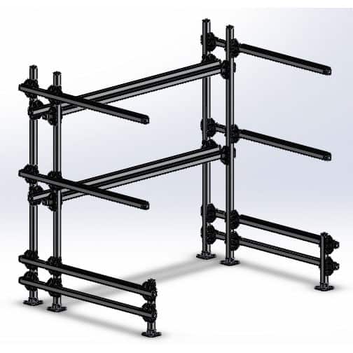 Dynamic Single Tree 3 Bay Rack for Canoes, Kayaks, SUP Boards