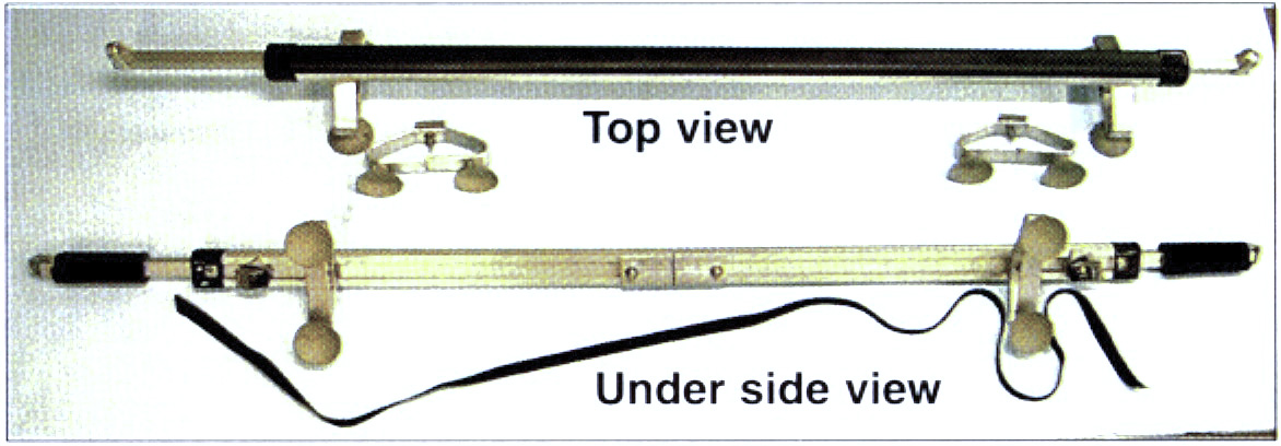Universal Roof Rack for cars.  Quickly installs on virtually all models of car, truck cabs, and autos. Carries Canoes, Kayaks, Boats, Sailboats. Loading bars make it easy for one person to load boats. Made in the USA