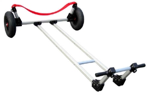 Dynamic 420 Sailboat Launching Dolly. Select STANDARD Wheels for Firm Ground - Select LARGE Wheels for Sand.