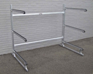 Trailex 3 Bay Single Sided Rack for Canoes, Kayaks, SUP Boards