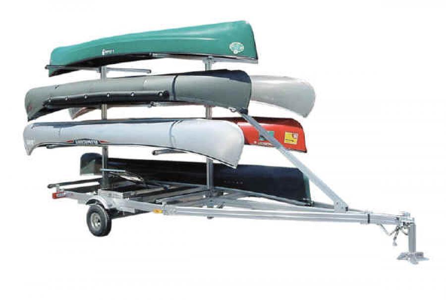 Trailex Multiple 8 Canoe Trailer