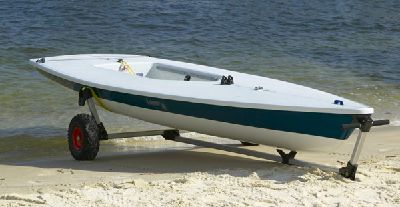 Seitech Laser Sailboat Launching Dolly.  Also Fits Butterfly, Hummer Rock Dory, Kolibri, Mater Mouse 