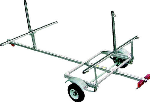 Trailex SUT-250-M-2 Trailer for Two Canoes or Four Kayaks
