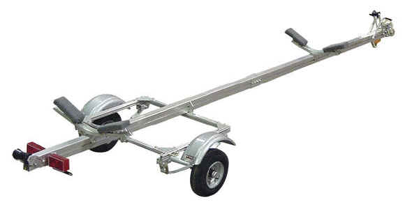 Trailex SUT-350-S Trailer for Long Canoes or Kayaks, such as Freighter Canoes and Sea Kayaks. 