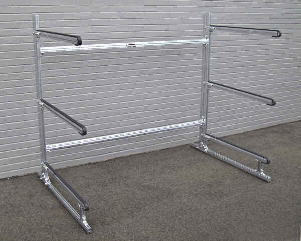 Trailex 3 Bay Single Sided Rack for Canoes, Kayaks, SUP Boards