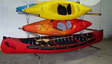 Trailex 6 Bay Double Sided Rack for Canoes, Kayaks, SUP Boards